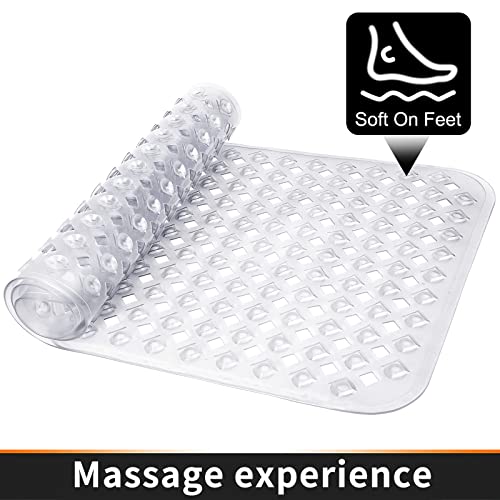 Yimobra Non-Slip Bathtub Mat with Drain Holes