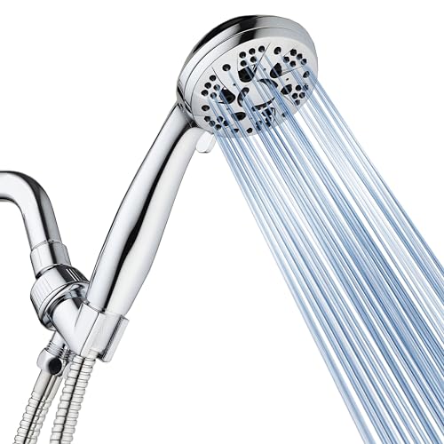 6-Setting AquaDance Handheld Shower for Slippery Bathtubs