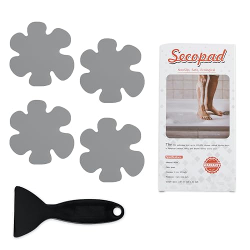 Secopad Bathtub Stickers Non-Slip Safety Shower Treads