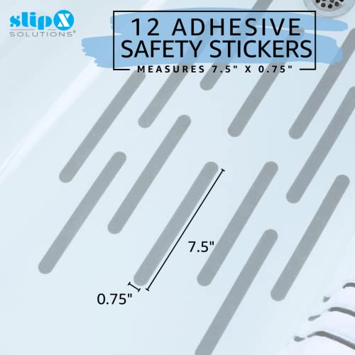 Microban-Infused Non-Slip Safety Treads | 12 Pieces