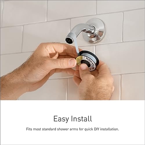 Moen Brushed Nickel Handheld Showerhead with Magnetic Docking