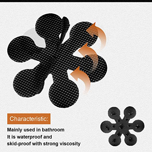 Non-Slip Bathtub Stickers with Premium Scraper