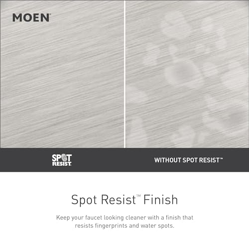 Moen Brushed Nickel Handheld Showerhead with Magnetic Docking