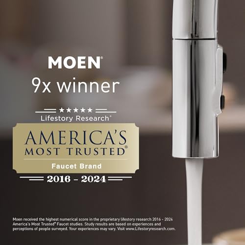 Moen Brushed Nickel Handheld Showerhead with Magnetic Docking