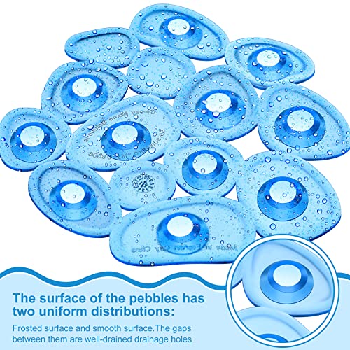 12-Pack Non-Slip Pebble Bath Tub Stickers Mats