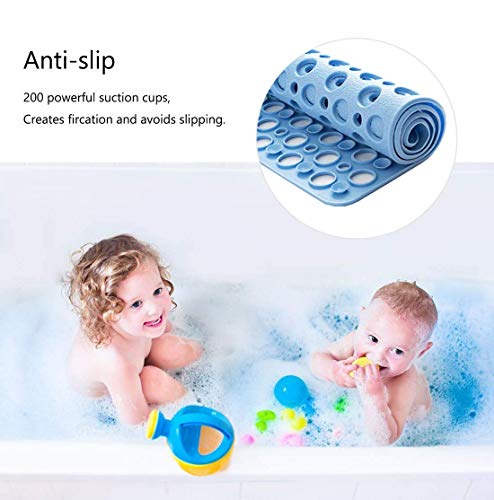 Soft Nonslip Bath Mat for Kids: Machine Washable