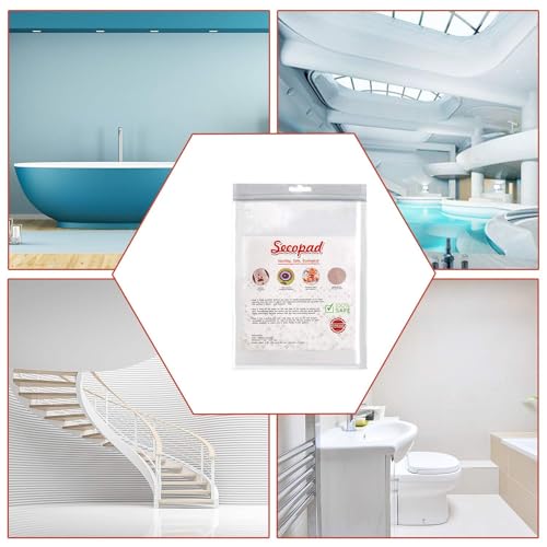 Bright Flowers Non Slip Bathtub Stickers - 30 Pieces