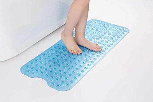 40x16in Non Slip Bath Mat for Slippery Tubs