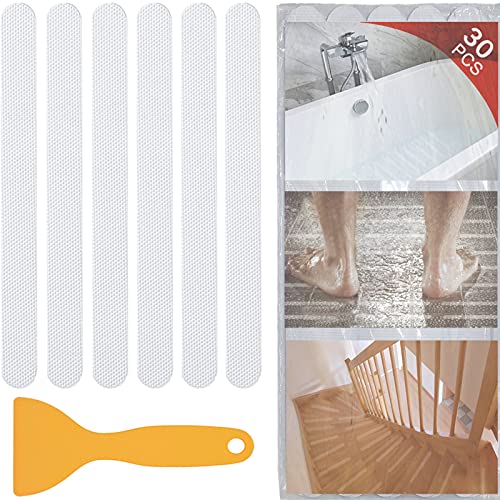 Clear Non-Slip Bathtub Stickers - Set of 30
