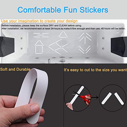 20 Pack Non Slip Bathtub Stickers for Safety