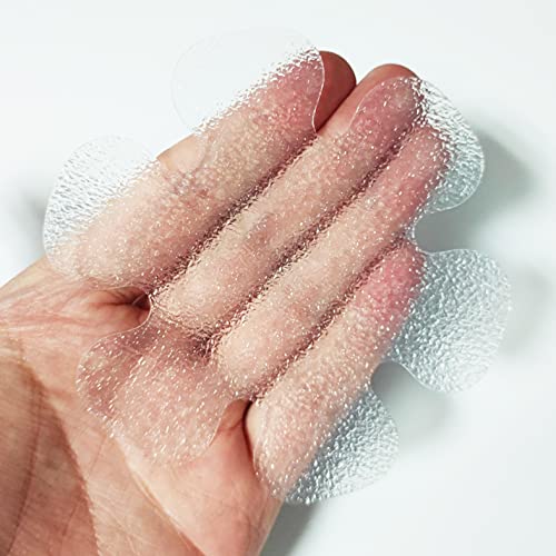 Transparent Non-Slip Bathtub Stickers, 20 PCS Safety Appliques