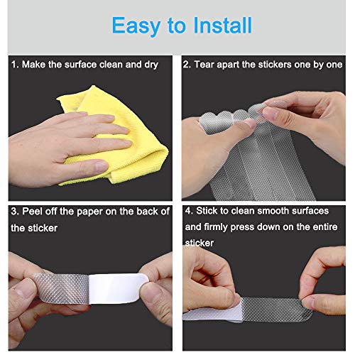 20 Pack Non Slip Bathtub Stickers for Safety