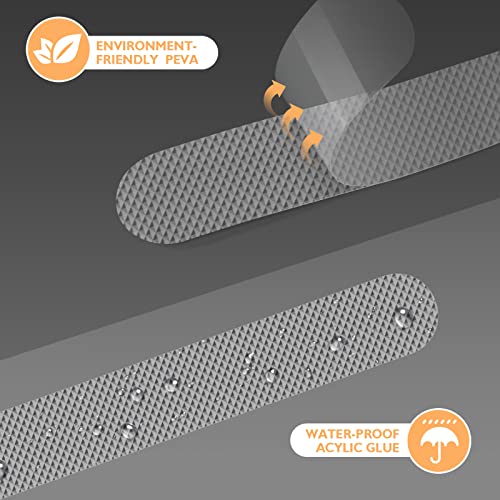 Clear Bathtub Stickers Set, Prevent Slips in Bathroom