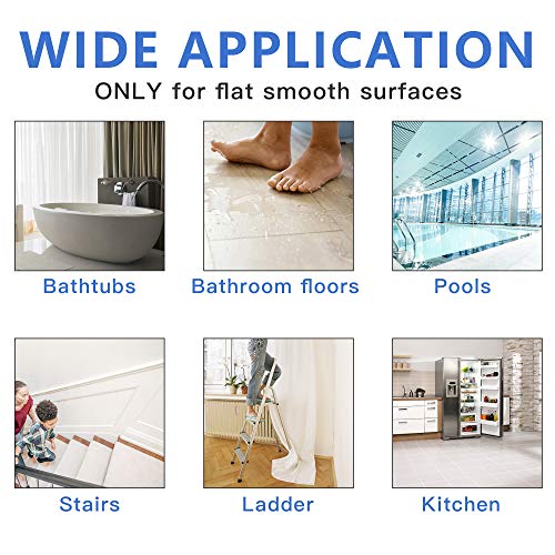 Supkiir Non Slip Bathtub Stickers - 24 PCS