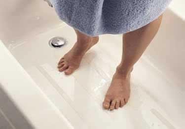 Anti-Slip Safety Treads for Bathtubs, Showers, Pools & More