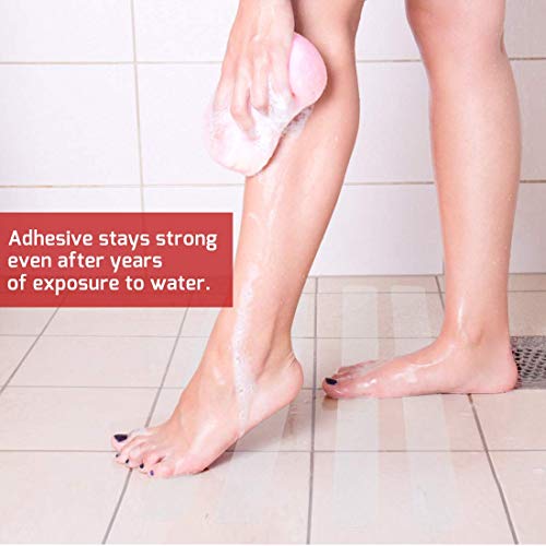UCOFFEE Non Slip Bath Safety Strips, 8pcs Clear