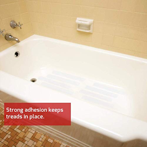 UCOFFEE Non Slip Bath Safety Strips, 8pcs Clear