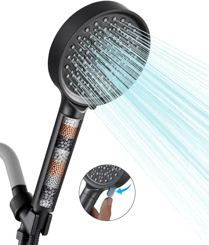 Cobbe Filtered Handheld Shower Head, High Pressure 6 Spray