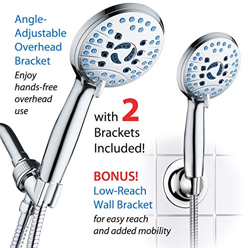 AquaCare High Pressure Handheld Shower Head - 8 Modes