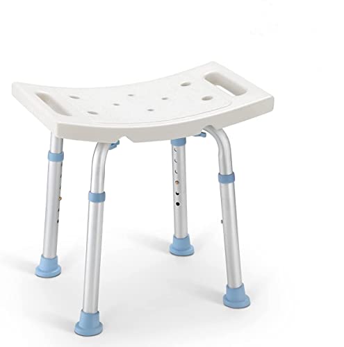 Adjustable Anti-Slip Bath Stool for Elderly and Disabled