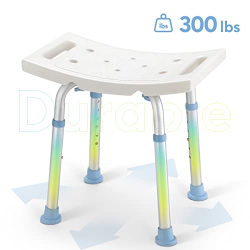 Adjustable Anti-Slip Bath Stool for Elderly and Disabled
