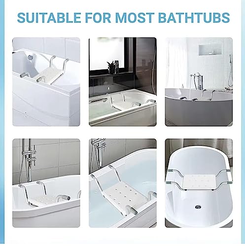 Adjustable Bath Bench Seat for Elderly and Disabled