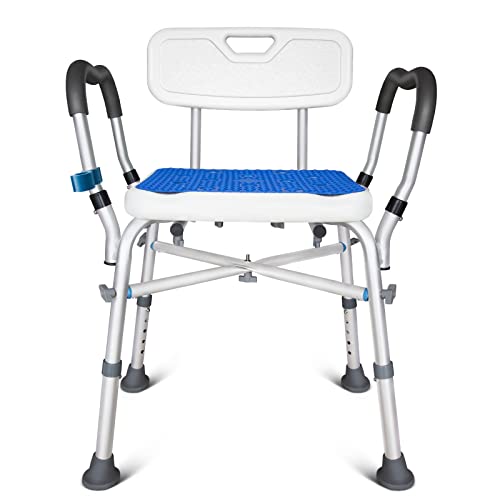 Bariatric Bath Chair with Arms for Elderly & Disabled