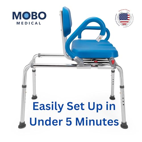 Swivel Seat Tub Transfer Bench for Handicap & Seniors