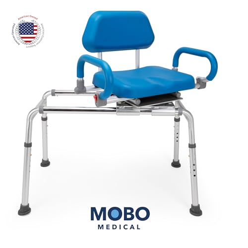 Swivel Seat Tub Transfer Bench for Handicap & Seniors