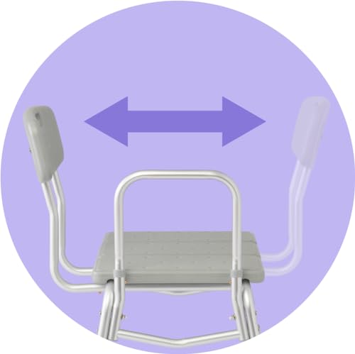 Adjustable Transfer Bench for Bathtubs and Showers