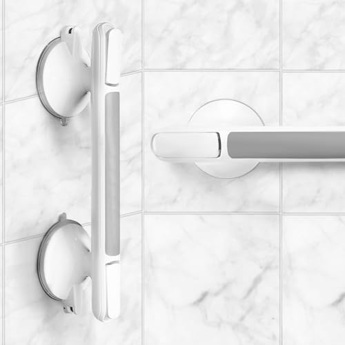 Suction Cup Grab Bars for Safe Bathing