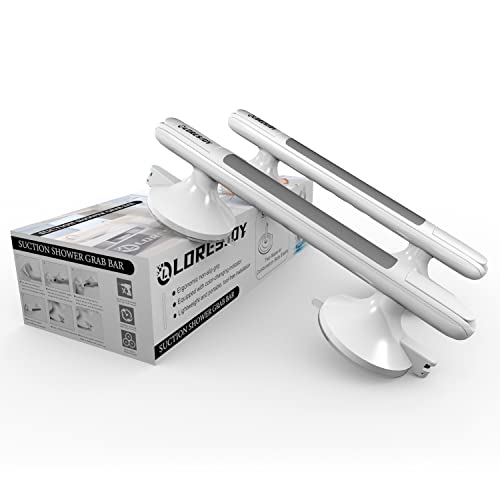 2 Pack Suction Shower Handles for Elderly