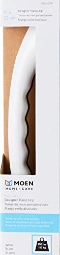 Designer Hand Grip for Slippery Bathtubs - Glacier White