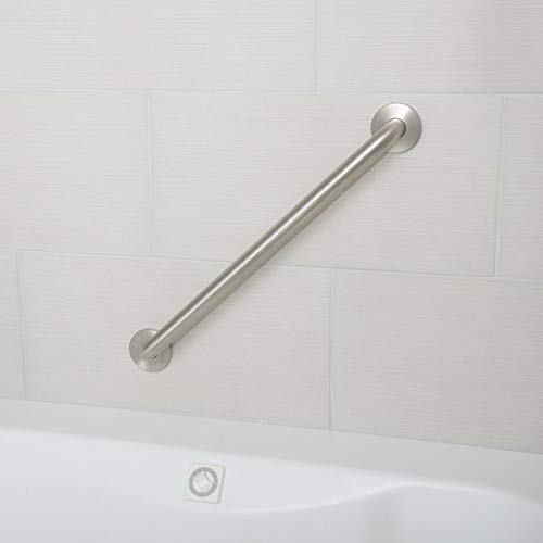 36-Inch Stainless Steel Grab Bar for Slippery Bathtubs