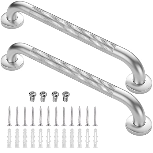 2 Pack 18 Inch Anti-Slip Bathtub Grab Bars