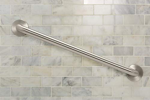 24-Inch Stainless Steel Wall Mounted Bathroom Grab Bar