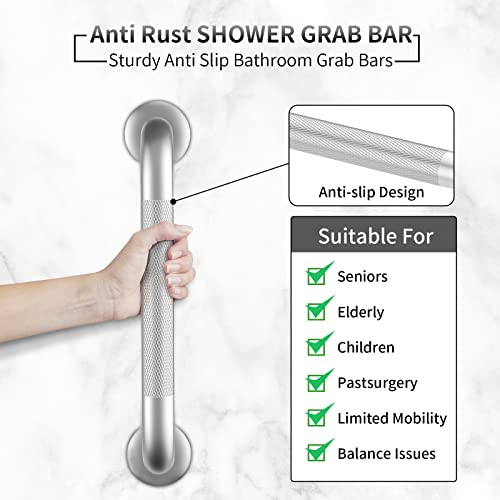 16 Inch Anti-Slip Grab Bars for Bathrooms Jumbo