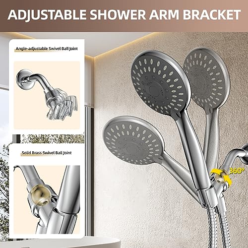5 Function Handheld Shower Head for Improved Water Pressure