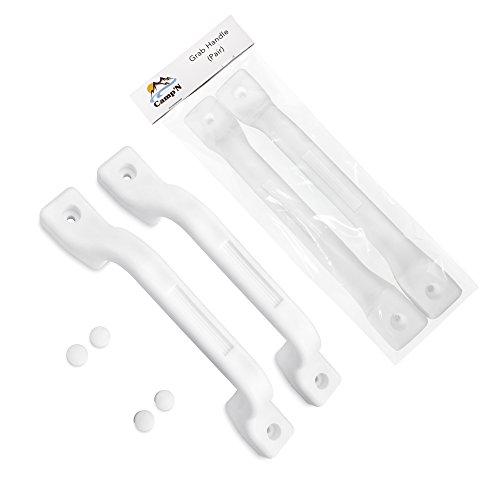 Camp'N All-Weather Plastic Grab Handles for Slippery Bathtubs