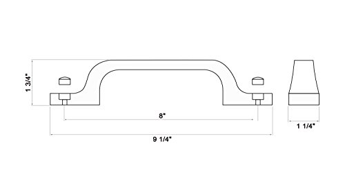 Camp'N All-Weather Plastic Grab Handles for Slippery Bathtubs