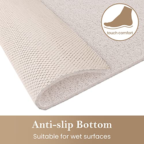 Non-Slip Shower Mat for Safe Bathtubs, Quick-Drying