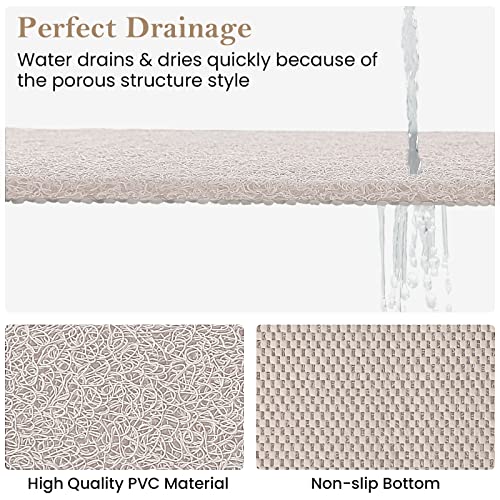 Non-Slip Shower Mat for Safe Bathtubs, Quick-Drying