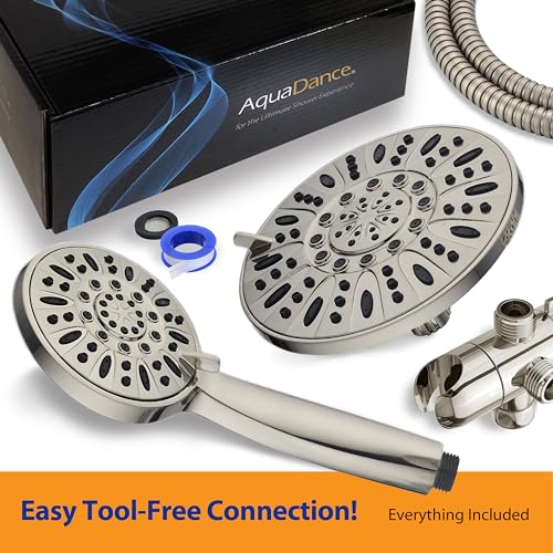 AquaDance 3-Way Rainfall Combo - Luxurious Shower Experience