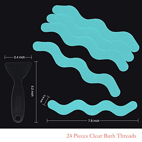 24 PCS Secopad Anti-Slip Stickers + Premium Scraper