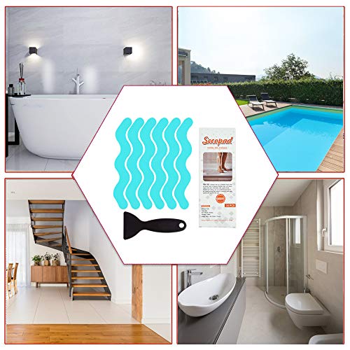 24 PCS Secopad Anti-Slip Stickers + Premium Scraper