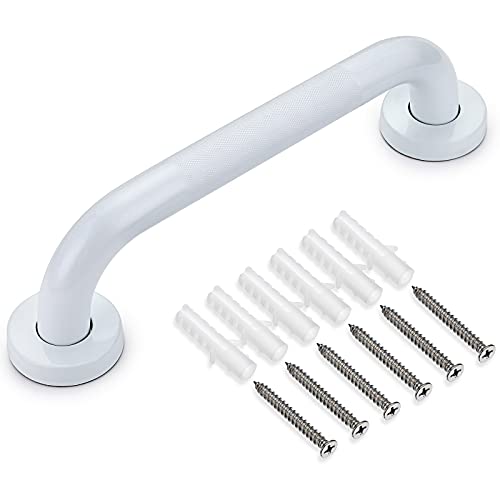 Sturdy 12" Anti-Slip Bath Grab Bar, Stainless Steel