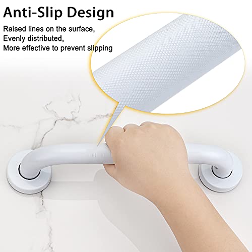 Sturdy 12" Anti-Slip Bath Grab Bar, Stainless Steel
