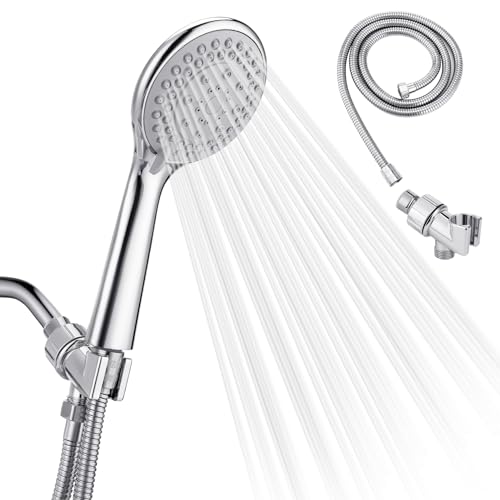 Detachable Handheld Shower Head - 5 Functions, Extra Long