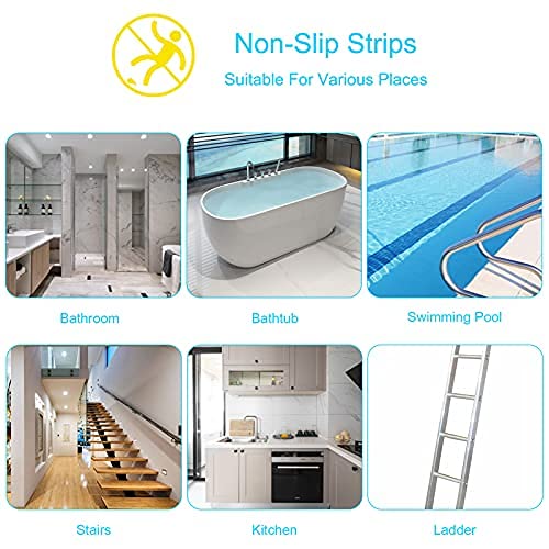 12-Pack Anti-Slip Bathtub Stickers for Kids Safety