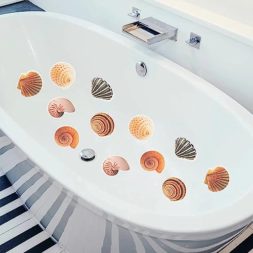12-Pack Anti-Slip Bathtub Stickers for Kids Safety